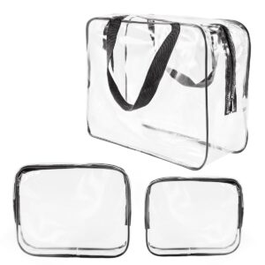 Travel in Style and Comfort: Why a Black and White Striped Cosmetic Bag Complements Your Book Flights and Hotel Package