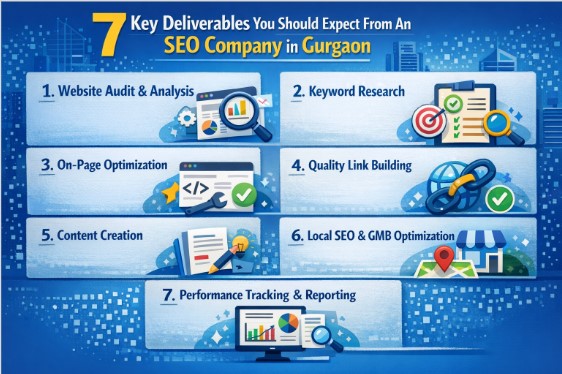 7 Key Deliverables You Should Expect From An SEO Company in Gurgaon